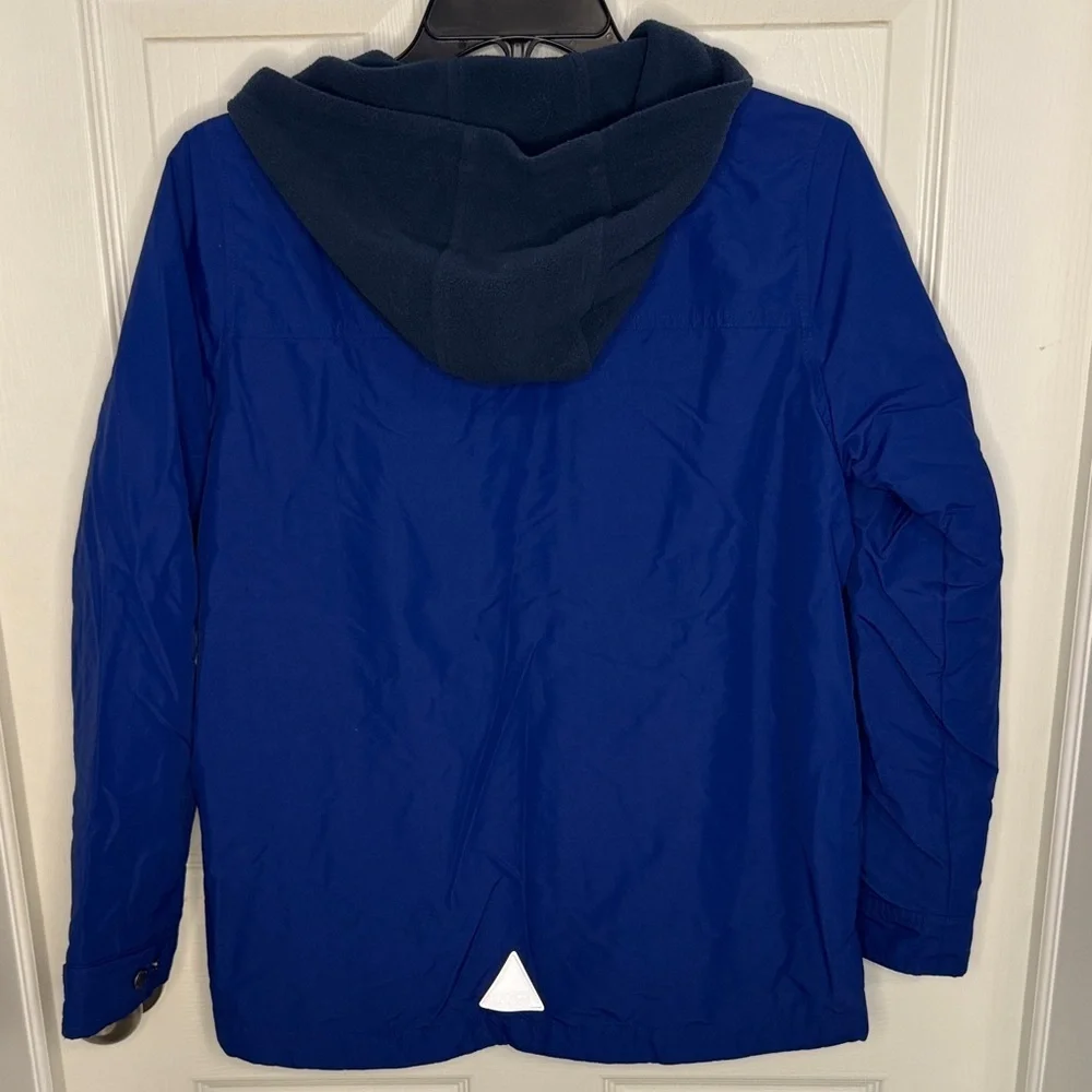 L.L. Bean Boys Blue Hooded Jacket